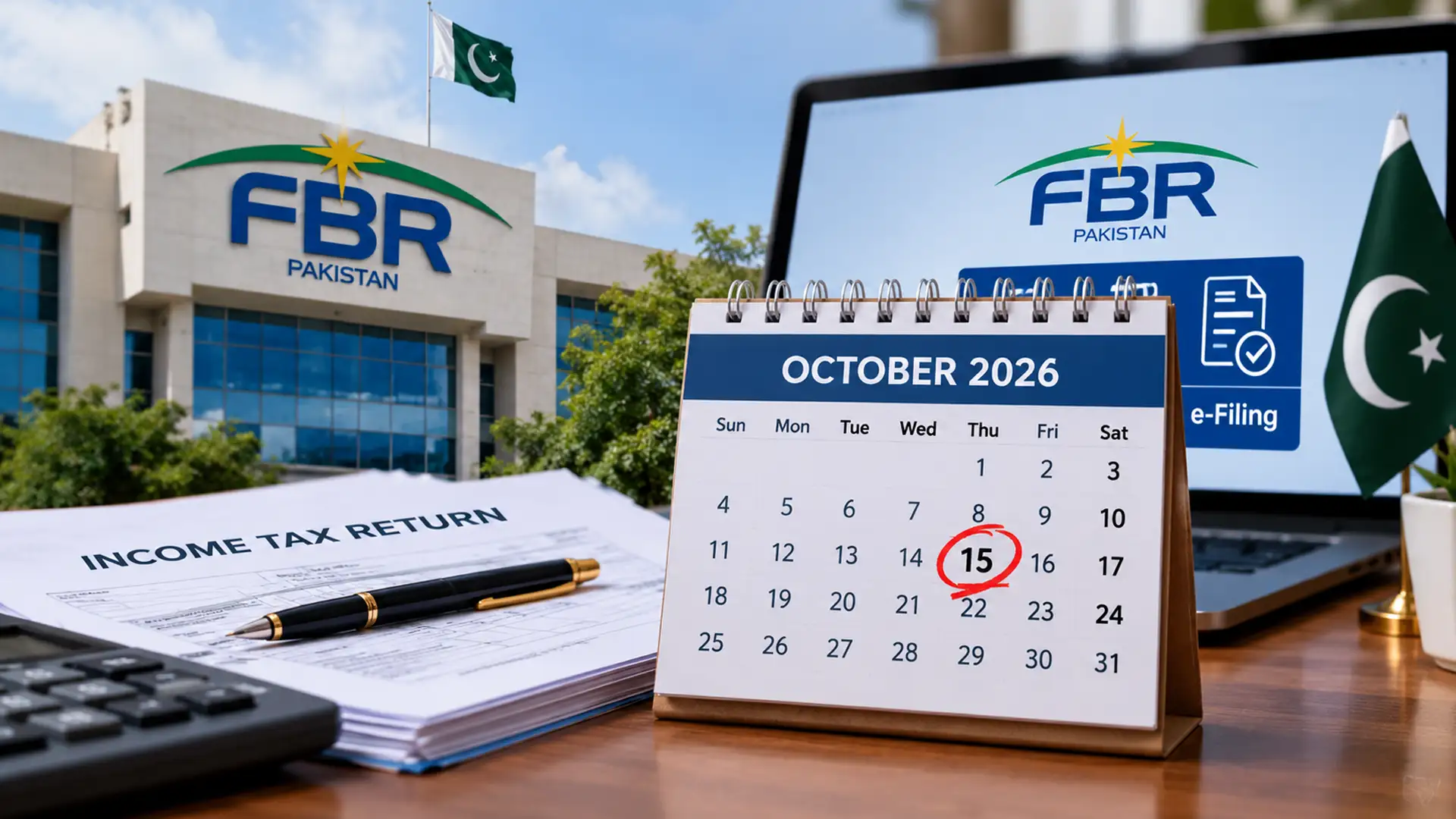 FBR Extends Income Tax Return Deadline to Oct 15