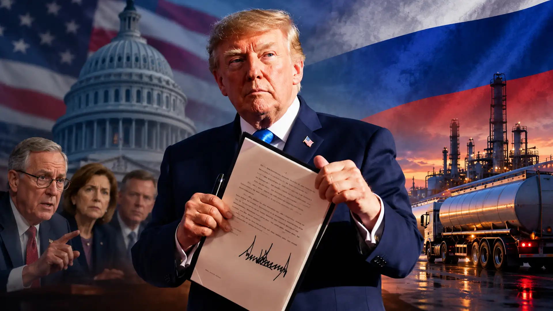 US Senators Say Trump’s Russia Diesel Deal Is Illegal