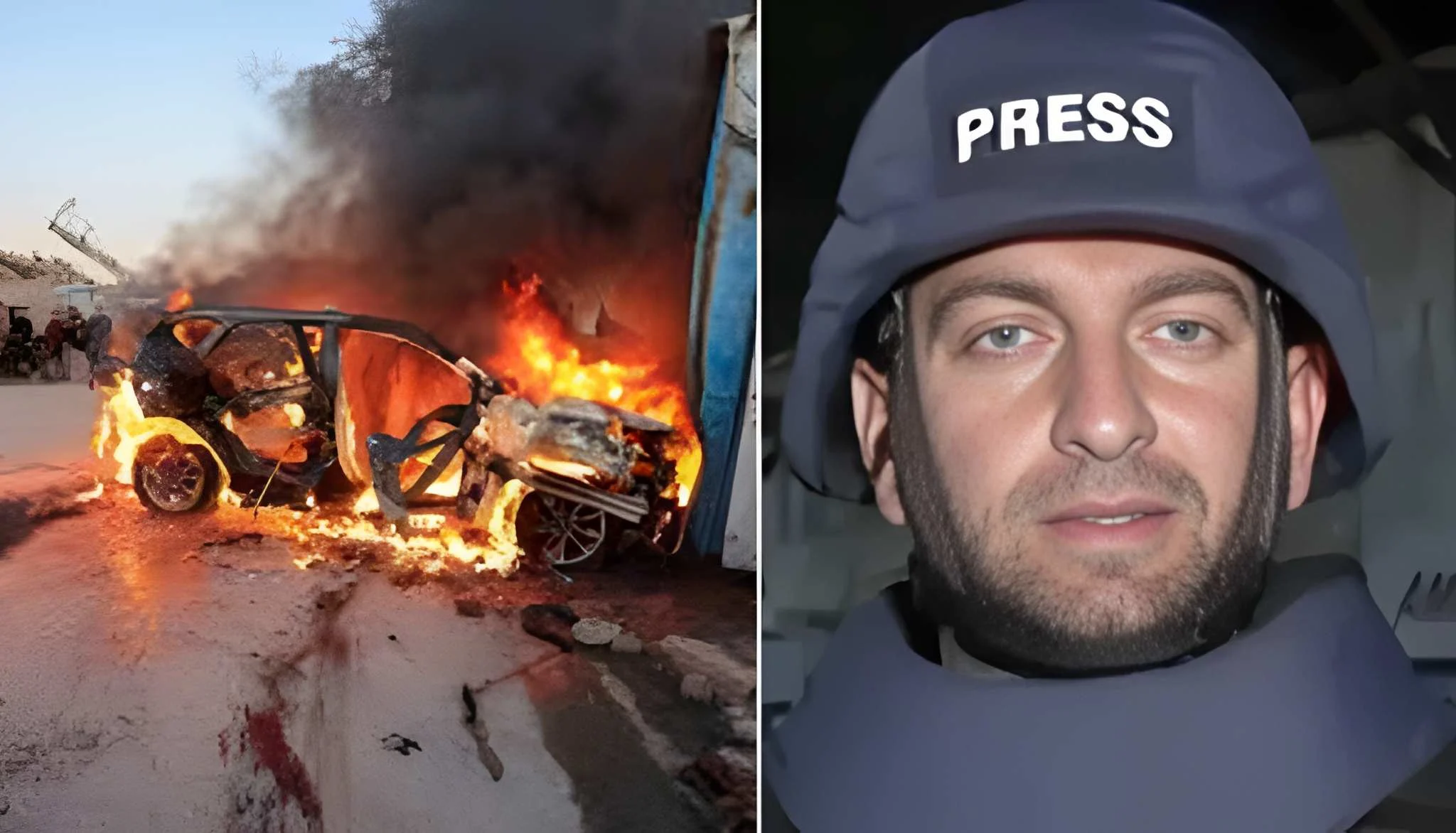 اسرائیل کا غزہ پر ڈرون حملہ، عرب ٹی وی کا صحافی شہید