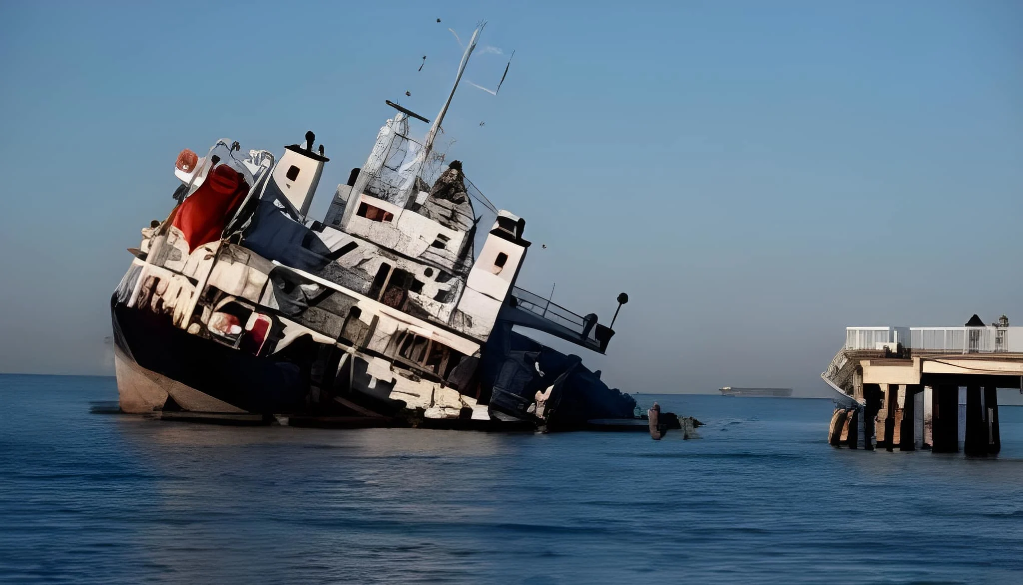 سری لنکا کے ساحل کے قریب ایرانی بحری جہاز ڈوبنے لگا، عملے کو بچانے کی کوششیں جاری