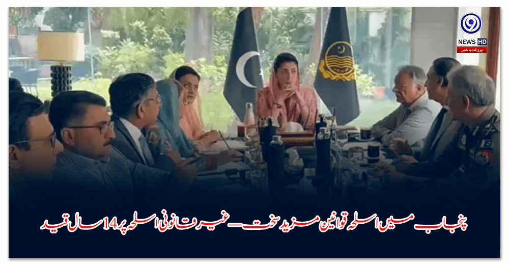 پنجاب-میں-اسلحہ-قوانین-مزید-سخت-—-غیر-قانونی-اسلحہ-پر-سال-قید