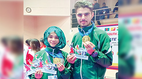 قومی-کراٹے-ٹیم-نے-13ویں-سائوتھ-ایشین-گیمز-میں-پاکستان-کیلئے-2گولڈ-سمیت-9میڈلز-جیت-لئے-۔