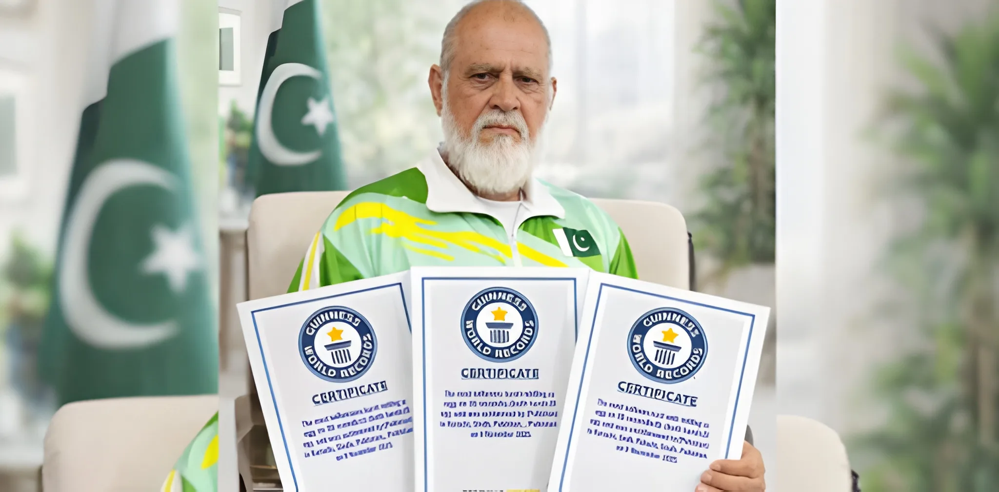 74-سالہ-پاکستانی-ایتھلیٹ-کا-کارنامہ،-تین-عالمی-ریکارڈ-قائم