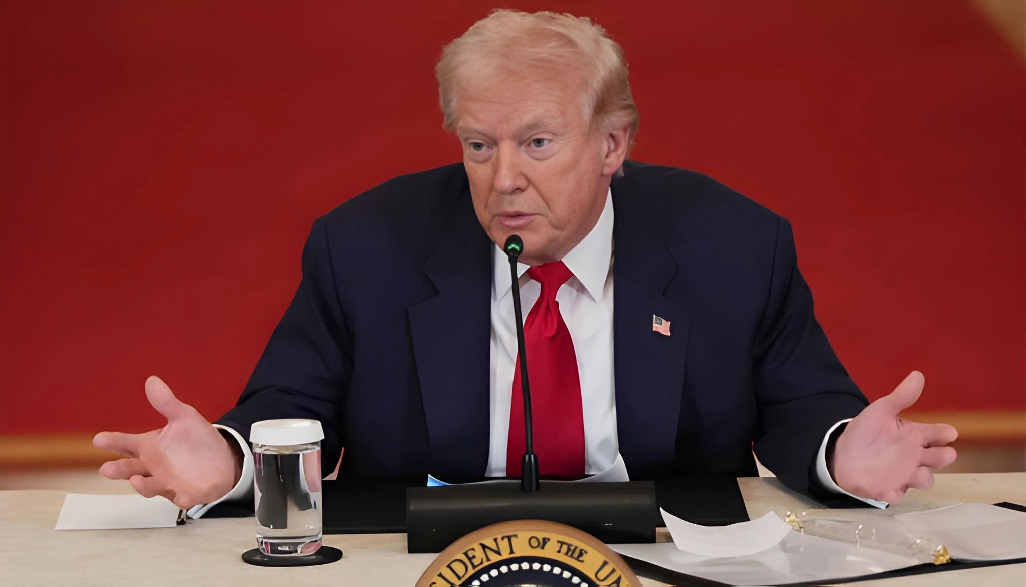 ایران-کے-خلاف-جنگ-اختتام-کے-قریب،-امریکی-صدر-کا-بیان