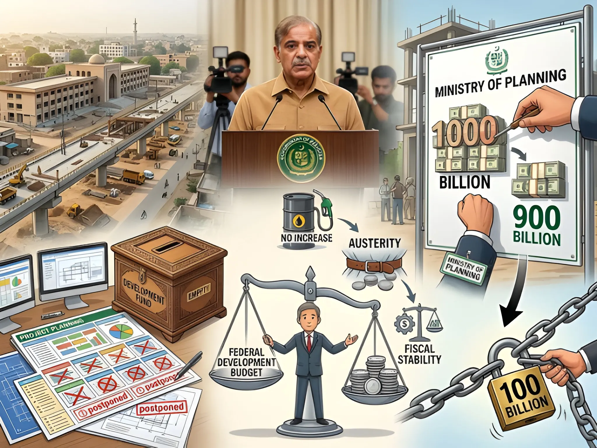 حکومت-کا-بڑا-فیصلہ،-ترقیاتی-فنڈز-میں-100-ارب-کی-کمی