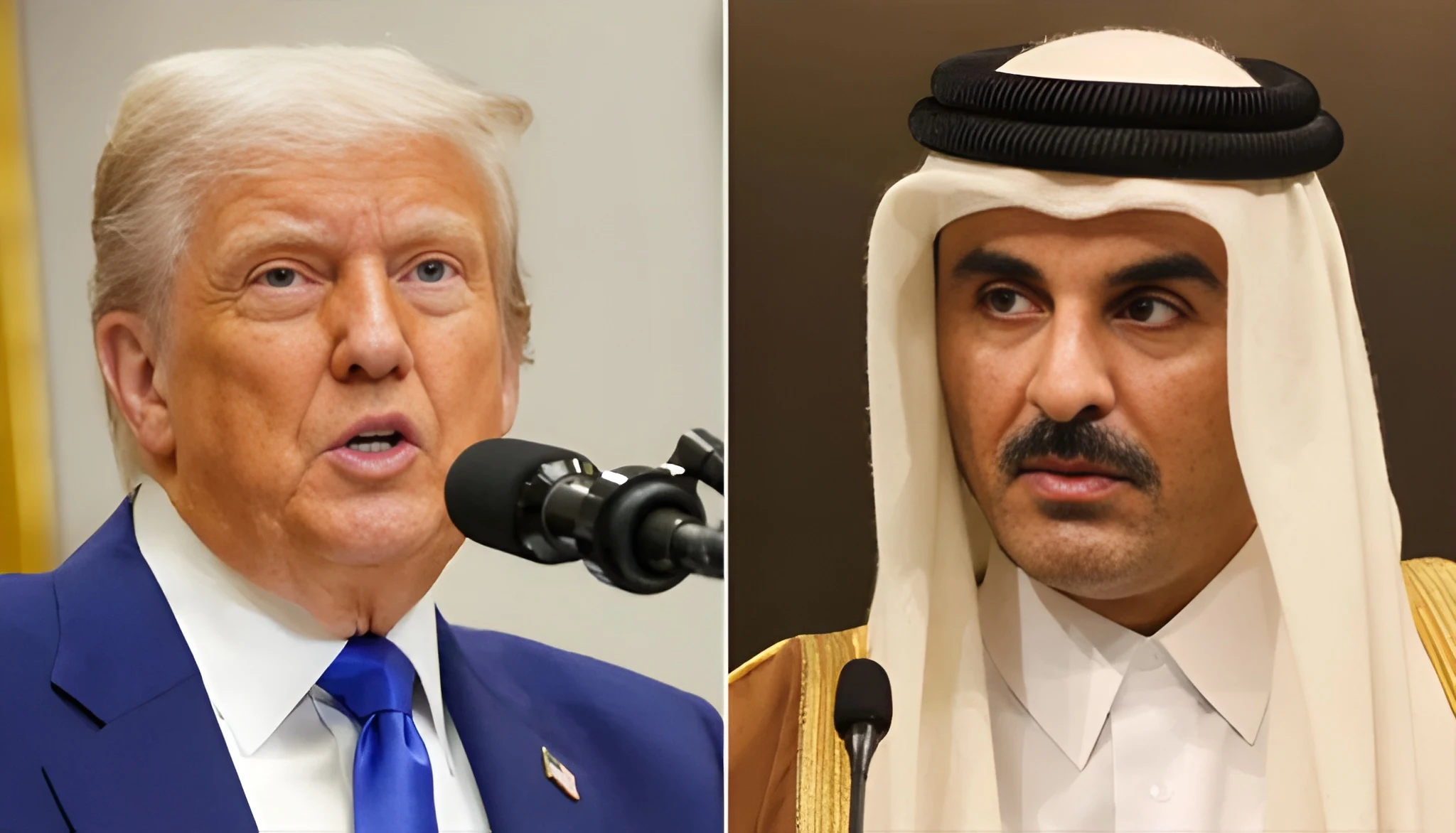 قطر-کے-امیر-شیخ-تمیم-بن-حمد-الثانی-کا-صدر-ٹرمپ-سے-ٹیلیفونک-رابطہ