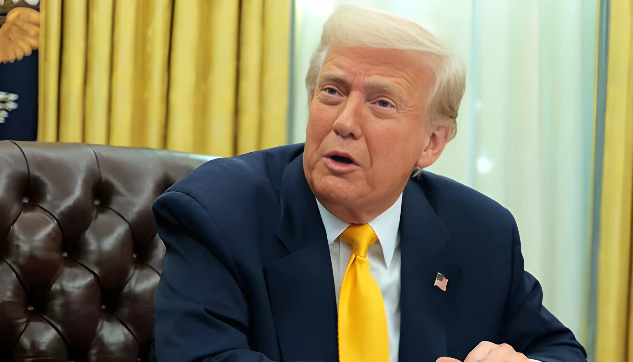 ٹرمپ-کا-بیان،-ہم-اپنے-شیڈول-سے-کافی-آگے-ہیں