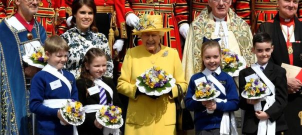 queen-elizabeth-joined-by-princess-eugenie-for-maundy-service-at-windsor