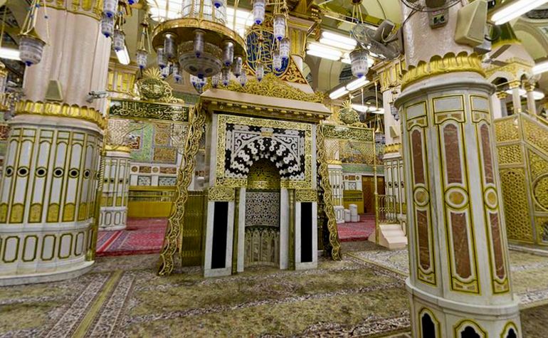 important-places-inside-masjid-nabawi