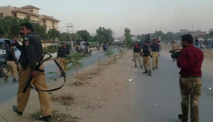 violence-erupts-in-chishti-nagar-during-an-operation-against-encroachments